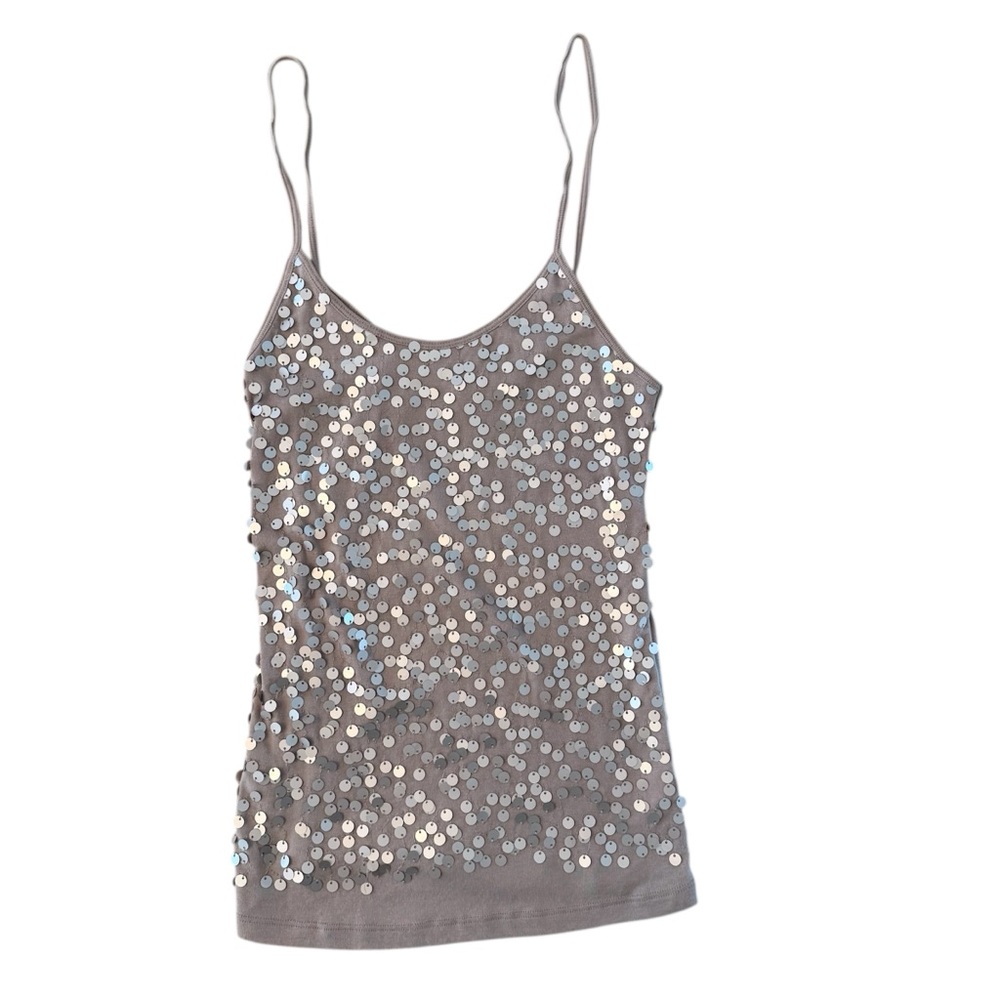 Women’s Sequin Spaghetti Strap Top